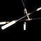 Dweled Houdini 6 Light LED Pendant 3000K in Black and Aged Brass PD-559 - alternate 5